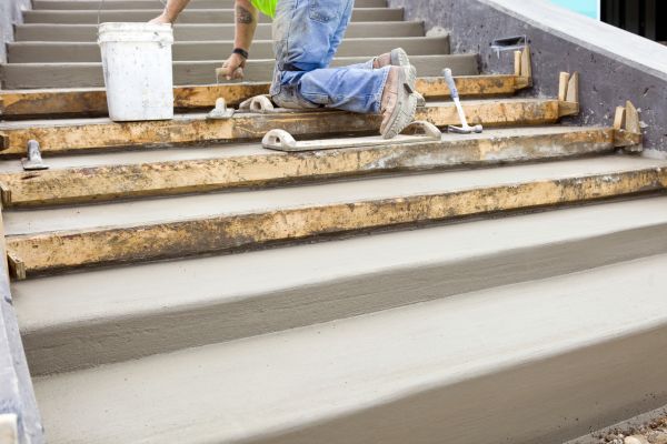 Concrete Steps Pouring in Simi Valley