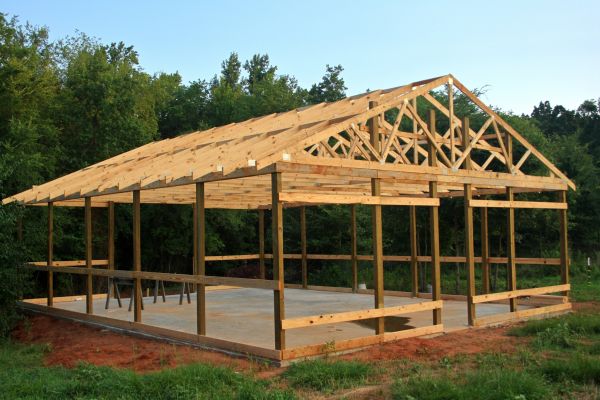 Barn Pad Installation in Simi Valley